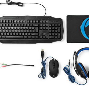 KIT GAMING 4 IN 1 NEDIS GCK41100BKND