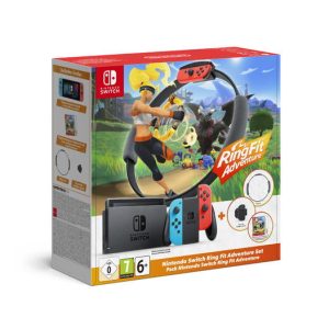 Console Nintendo Switch Ring Fit Edition Nintendo Joy-Con Rosso/Blu Neon
