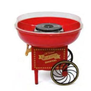 MACCHINA PER ZUCCHERO FILATO STILE CARRETTO ZEPHIR ZHC493