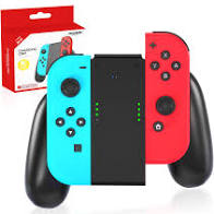 GAMEPAD NINTENDO WIRELESS JOY PER NINTENDO SWITCH-CON IMPUGNATURA DI RICARICA