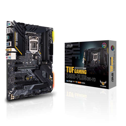 MAINBOARD SLGA1200 ASUS Z490-PLUS TUF GAMING (WI-Fi) (1200) (D)