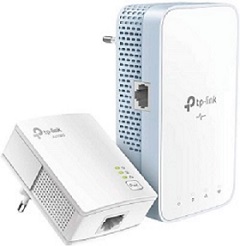 Adattatore Ethernet Per Rete Elettrica Powerline Tp-Link Tl-Wpa7517kit