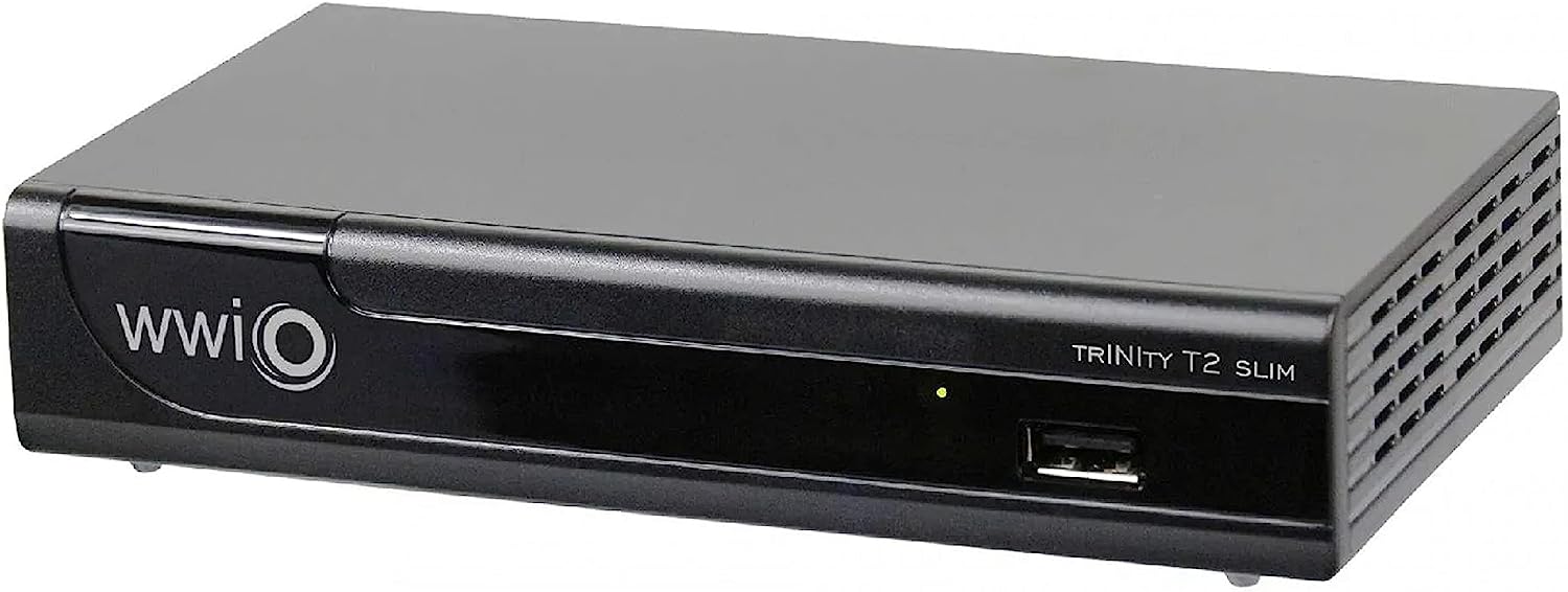 Decoder Digitale Terrestre Hd Dvb-T2 H265/Hevc Wwio Dt2 Trinity T2 Slim