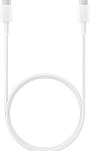 CAVO DATI/CARICA PER SMARTPHONE TYPE-C / TYPE-C SAMSUNG 3A 1M EP-DA705BWEGWW WHITE