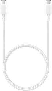 CAVO DATI/CARICA PER SMARTPHONE TYPE-C / TYPE-C SAMSUNG 3A 1M EP-DA705BWEGWW WHITE