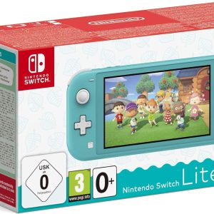 Console Nintendo Switch Lite Turchese It+ Animal Crossing New Horizons+ Nso 3 Mesi