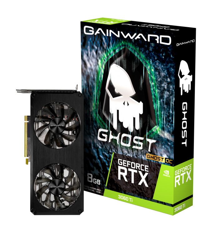 VGA PCI-E GAINWARD GEFORCE RTX 3060TI GHOST 8GB GDDR6 NE6306T019P2-190AB