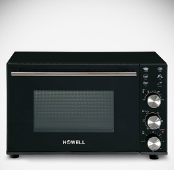 FORNO ELETTRICO VENTILATO 36LT HOWELL HO.FE3619LPN NERO