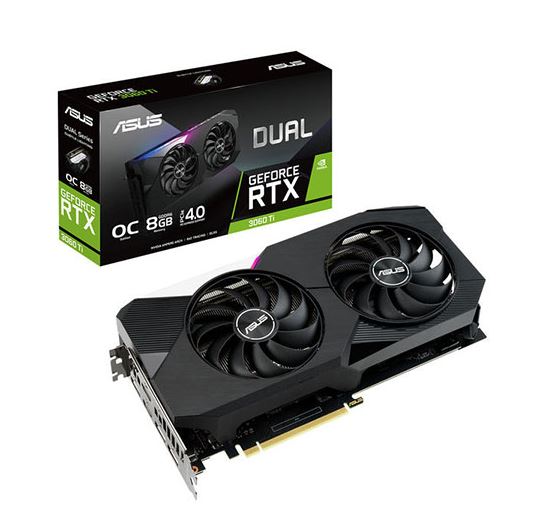 VGA PCI-E 4.0 ASUS GEFORCE 8GB RTX 3060TI 8GDDR6 90YV0FT3-M0NA00