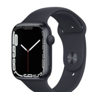 SMARTWATCH APPLE WATCH SERIES 7 45MM GPS ALLUMINIO MEZZANOTTE CON CINTURINO SPORT MEZZANOTTE MKN53TY/A