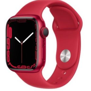 SMARTWATCH APPLE WATCH SERIES 7 41MM GPS ALLUMINIO (PRODUCT) ROSSO CON CINTURINO SPORT (PRODUCT) ROSSO MKN23TY/A