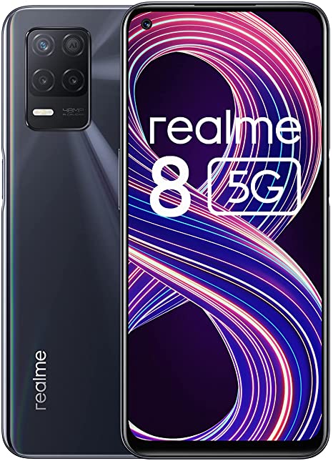 CELLULARE REALME 8 5G 4+64GB DUOS BLACK ITALIA
