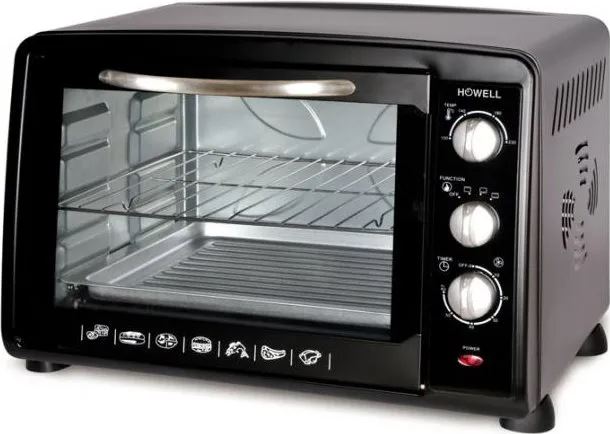 Forno Elettrico Ventilato 38lt Howell Ho.Fe3819ln Nero