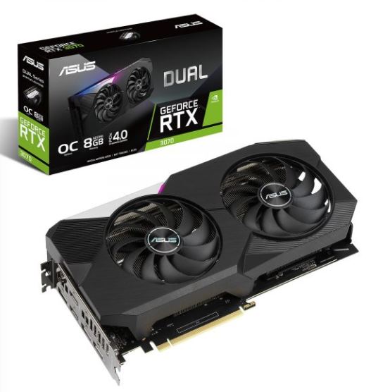 VGA PCI-E 4.0 ASUS GEFORCE 8GB RTX 3070 GAMING GDDR6 90YV0FQC-M0NA00