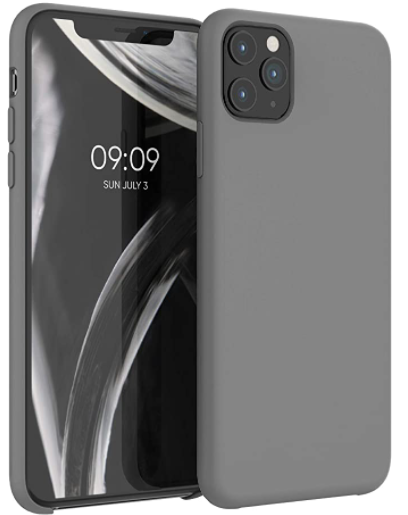COVER OEM IPHONE 11 PRO MAX IN SILICONE GRAY