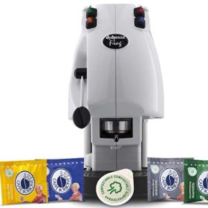 MACCHINA DA CAFFE' DIDIESSE FROG MAGICA EMOZIONE PACK CON 30 CIALDE BIANCO