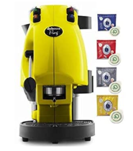 MACCHINA DA CAFFE' DIDIESSE FROG MAGICA EMOZIONE PACK CON 30 CIALDE GIALLO
