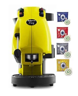 MACCHINA DA CAFFE' DIDIESSE FROG MAGICA EMOZIONE PACK CON 30 CIALDE GIALLO