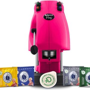 MACCHINA DA CAFFE' DIDIESSE FROG MAGICA EMOZIONE PACK CON 30 CIALDE FUXSIA