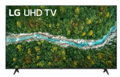 TV LED 75" LG 4K 75UP77003 SMART TV EUROPA BLACK