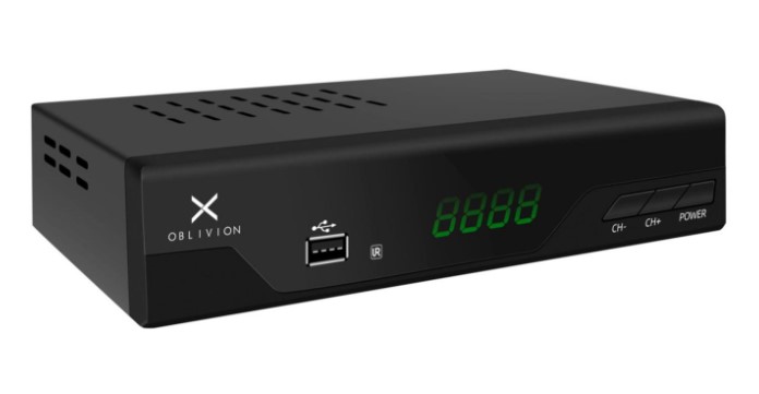 Decoder Digitale Terrestre Hd Dvb-T2 H265/Hevc XOblivion
