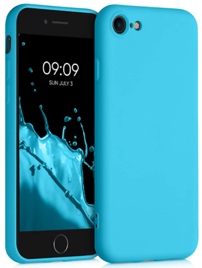 COVER OEM IPHONE 7/8/SE IN SILICONE SKY BLUE