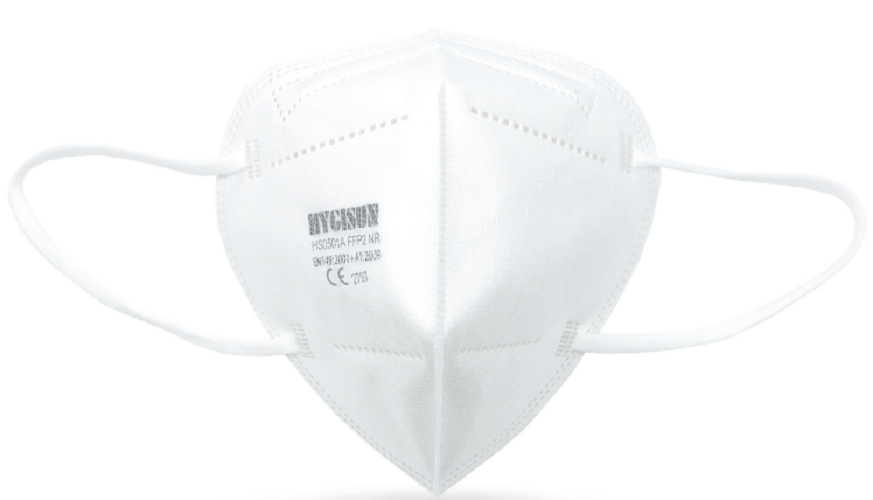 MASCHERE RESPIRATORIE FFP2 HYGISUN BIANCHE - CONFEZIONE DA 20PZ