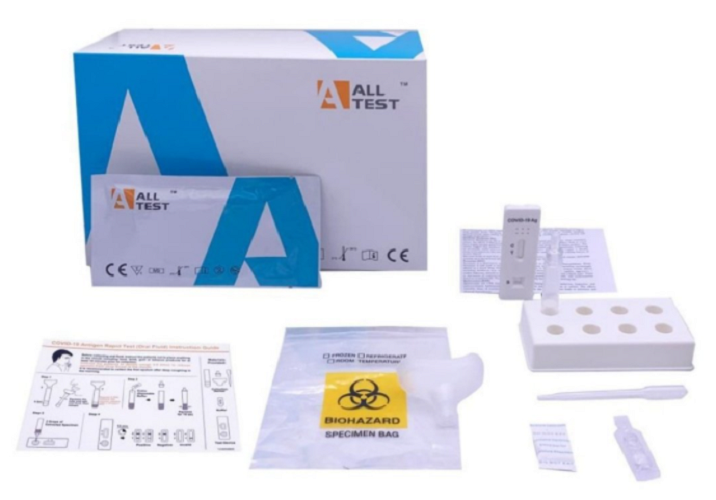 TEST ANTIGENICO RAPIDO ALL TEST USO PROFESSIONALE - CONFEZIONE DA 20PZ