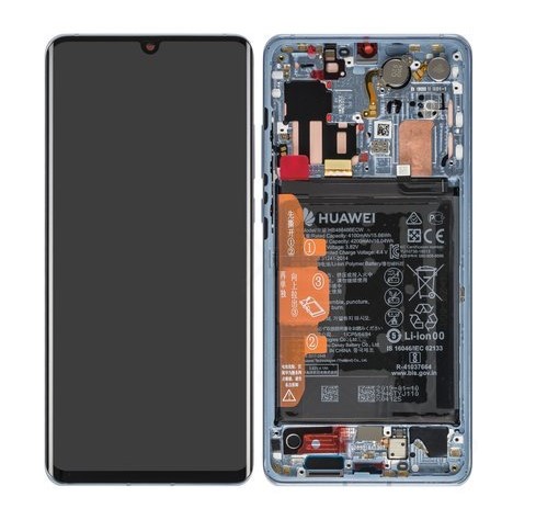 RICAMBIO DISPLAY LCD HUAWEI P30 PRO BREATHING CRYSTAL CON BATTERIA 02352PGH
