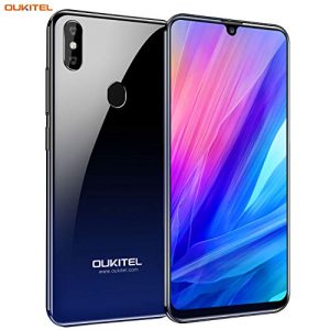 Cellulari Offerte, OUKITEL C15 PRO+ Dual 4G Smartphone,6.1" 19:9 HD+ Schermo,3GB RAM+32GB ROM,Quad-Core Android 9.0 256GB Espandibili?Telefonia Mobile,8MP+5MP+2MP,3200 mAh(supporto WiFi 5G)-Gradiente