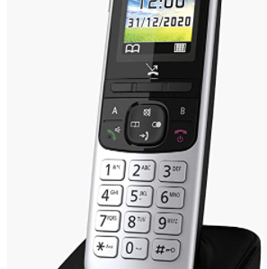 CORDLESS PANASONIC SENIOR KX-TGH710JTB BLACK