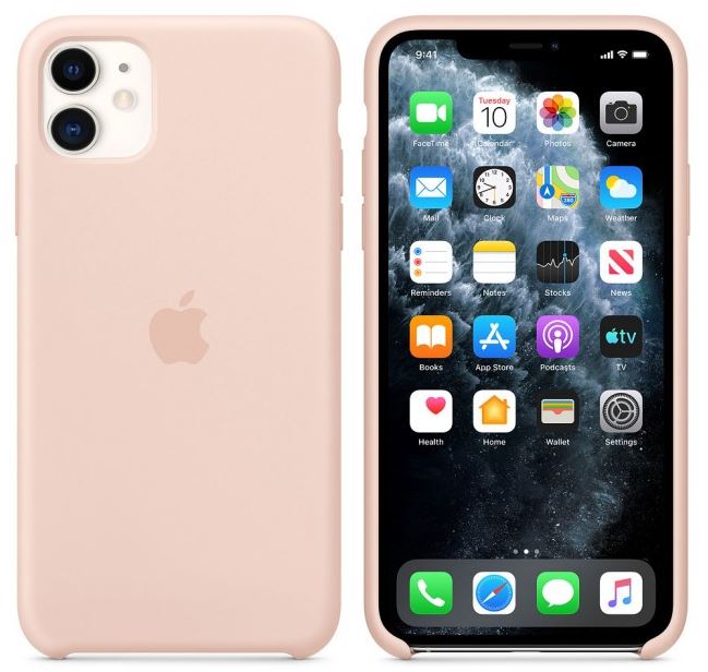COVER OEM IPHONE 11 IN SILICONE PINK