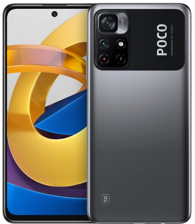 Cellulare Xiaomi Poco M4 Pro 5g 6+128gb Duos Black Europa