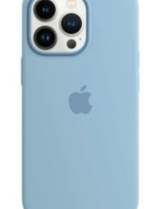 COVER OEM IPHONE 13 PRO IN SILICONE SKY BLUE