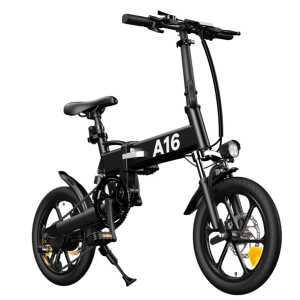 BICICLETTA ELETTRICA ADOBIKE A16 BLACK