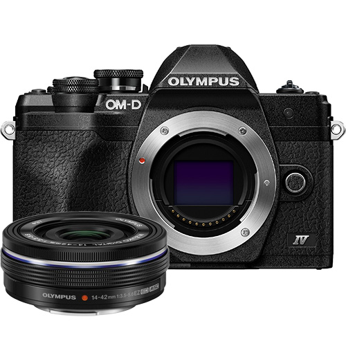 FOTOCAMERA DIGITALE OLYMPUS OM-D SERIES E-M10 MARK IV+ ED 14-42MM F BLACK