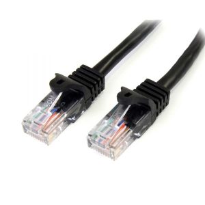 CAVO RETE SLIM UTP CAT 6 5MT EWENT IM1026 NERO