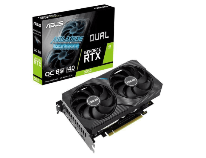 VGA PCI-E 4.0 ASUS GEFORCE 8GB RTX 3050 8GDDR6 90YV0HH0-M0NA00