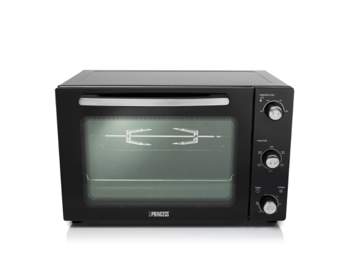 FORNO ELETTRICO VENTILATO 1800W 45LT PRINCESS DELUXE 112756 BLACK