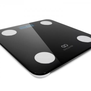 BILANCIA PESA PERSONA DIGITALE GOCLEVER 180KG BLUETOOTH BLACK
