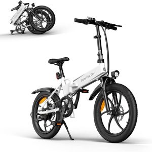 Bicicletta Elettrica Adobike A20 Bianco