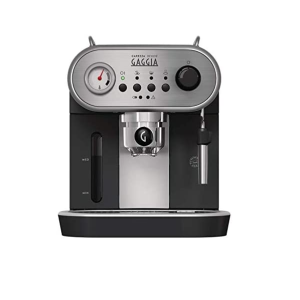 MACCHINA DA CAFFE' GAGGIA CAREZZA DELUXE RI8525/01 SILVER/BLACK