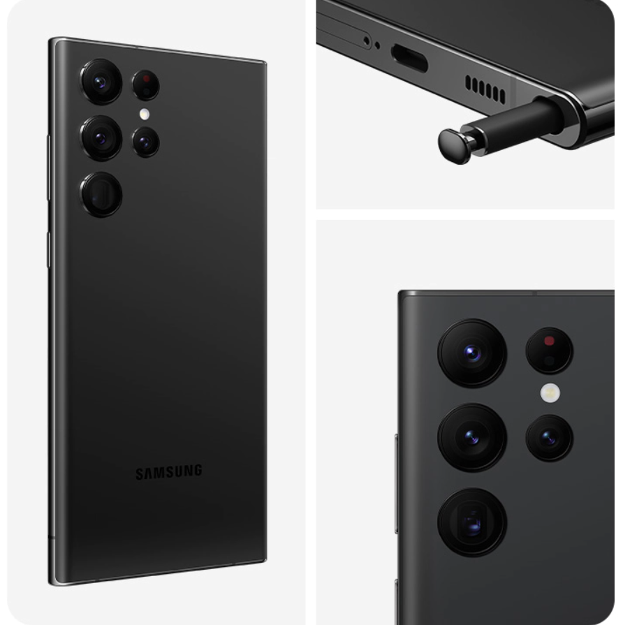 CELLULARE SAMSUNG S908 GALAXY S22 ULTRA 5G 128GB BLACK ITALIA