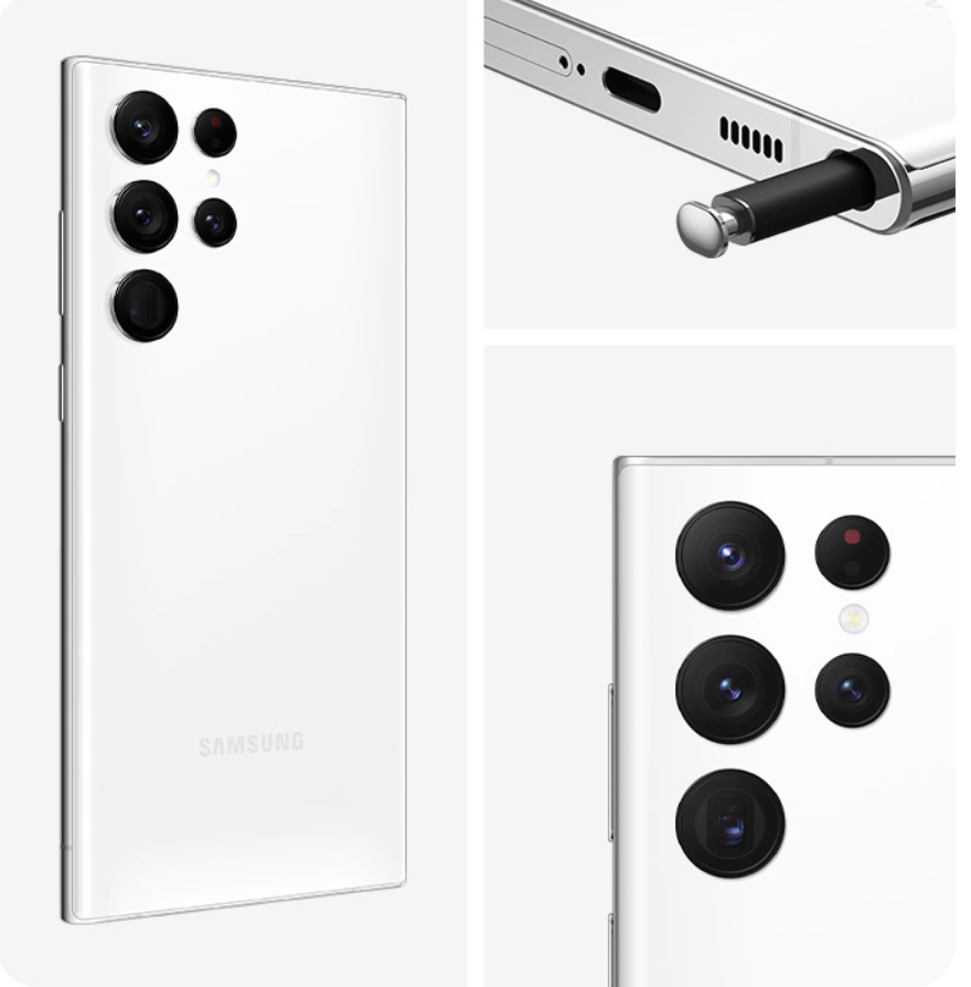 CELLULARE SAMSUNG S908 GALAXY S22 ULTRA 5G 128GB WHITE ITALIA