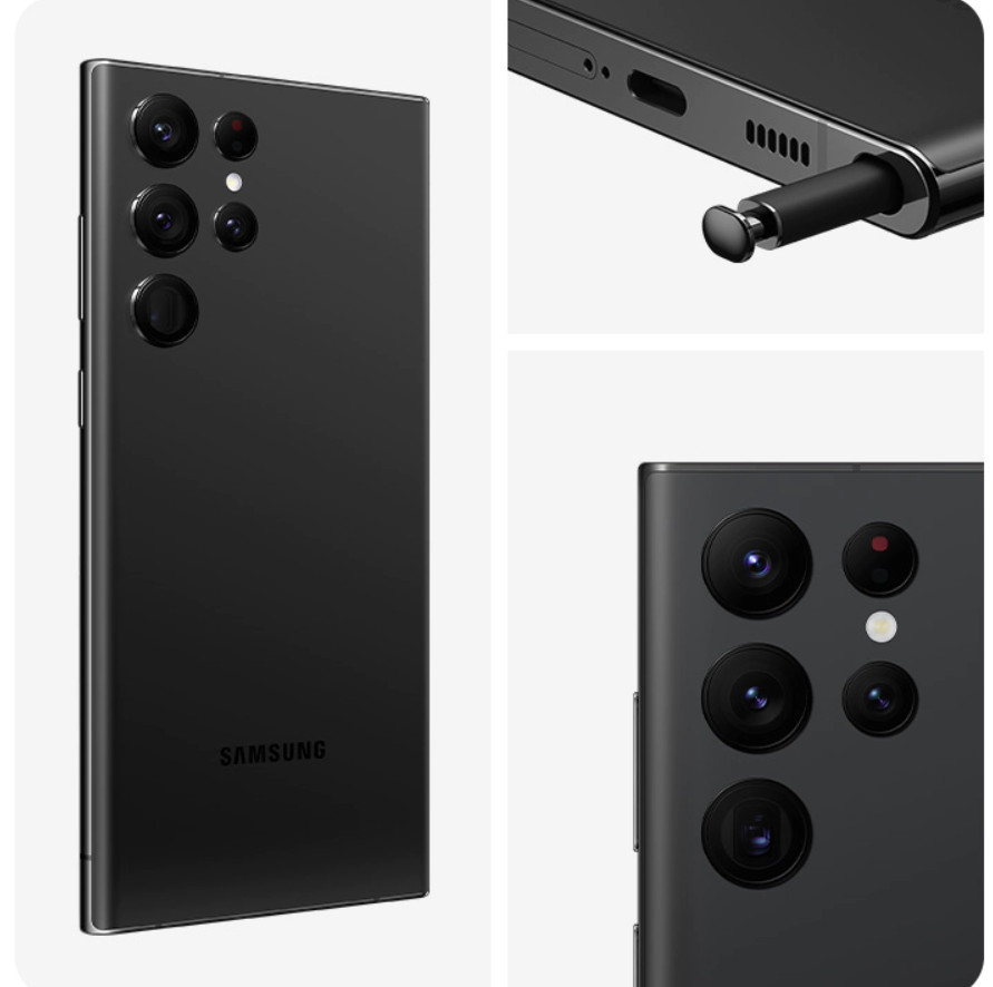 CELLULARE SAMSUNG S908 GALAXY S22 ULTRA 5G 256GB BLACK ITALIA