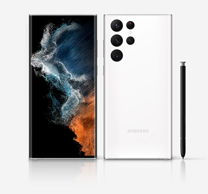 CELLULARE SAMSUNG S908 GALAXY S22 ULTRA 5G 512GB WHITE ITALIA