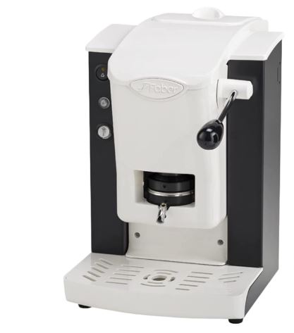 MACCHINA DA CAFFE' FABER SLOT PLAST BASIC TELAIO NERO PLASTICHE BIANCO SPNERBBAS