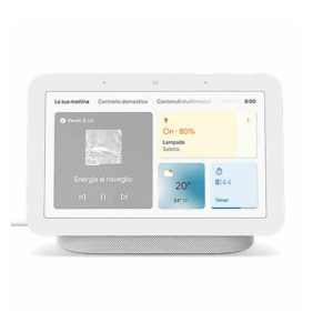 Google Nest Hub 2 Generazione Bianco Ga01331-It