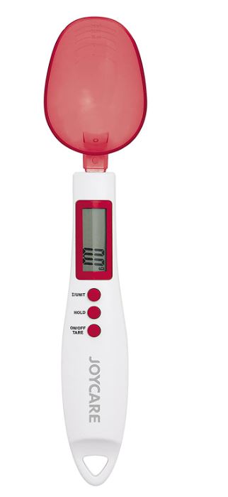Cucchiaio Pesa Alimenti Joycare Jc-633 White/Red
