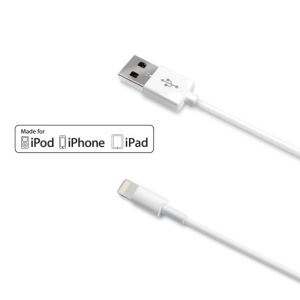 CAVO DATI/CARICA PER SMARTPHONE LIGHTNING CELLY PROCOMPACT WH PCUSBLIGHTWH